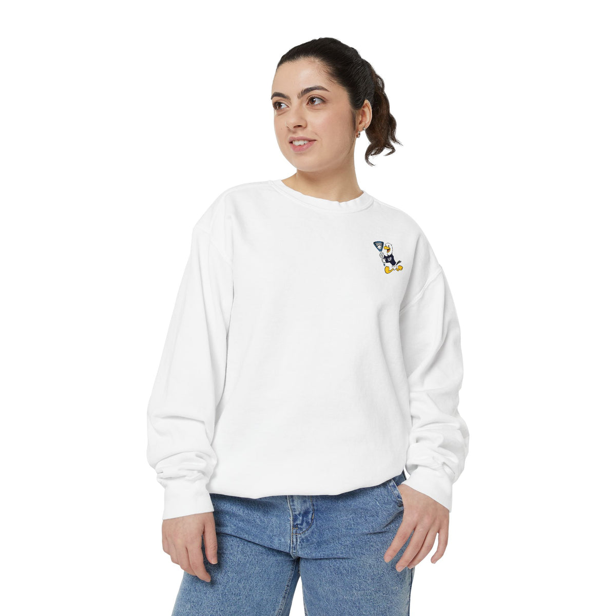 Women's Lax Graphic Crewneck – Front