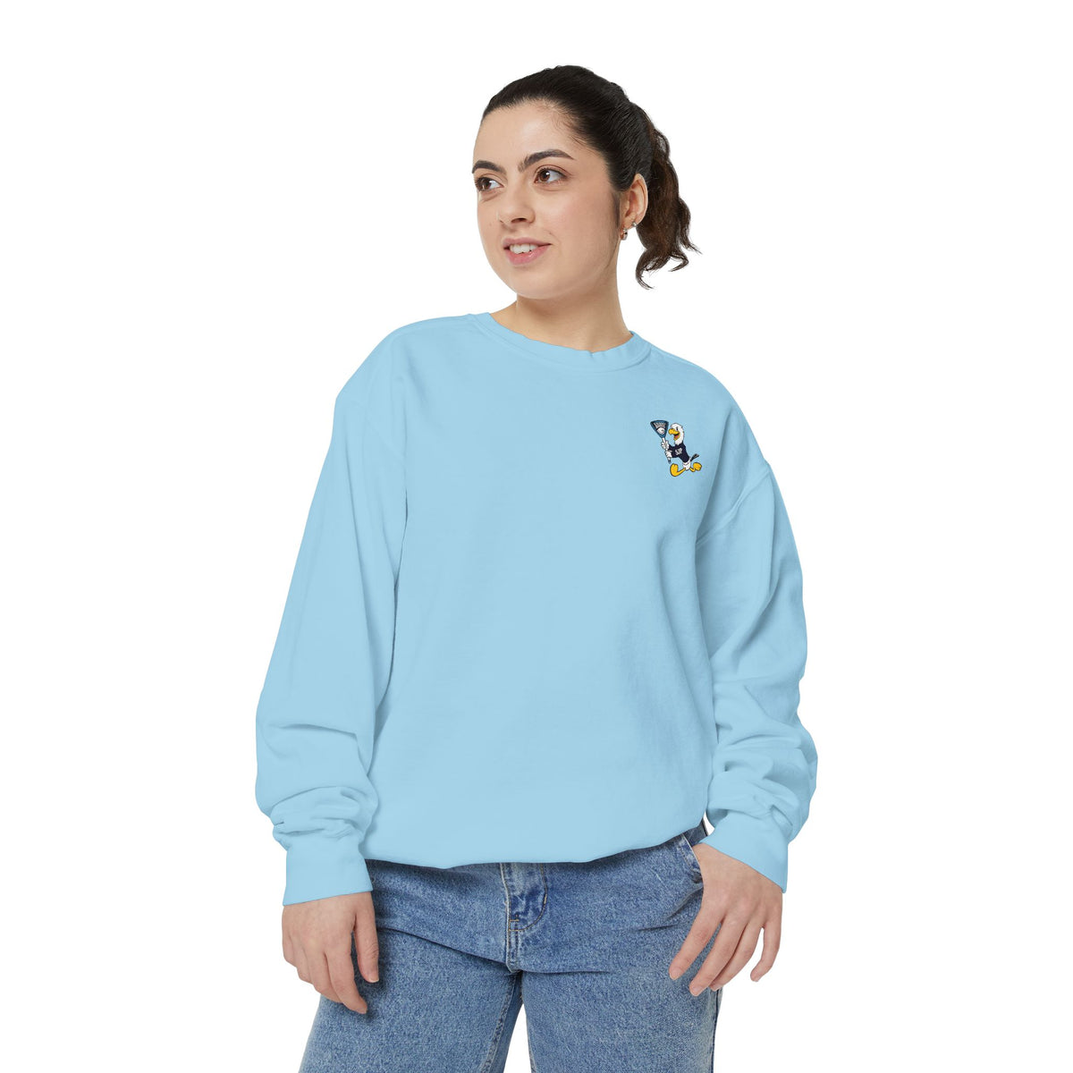 Women's Lax Graphic Crewneck – Front