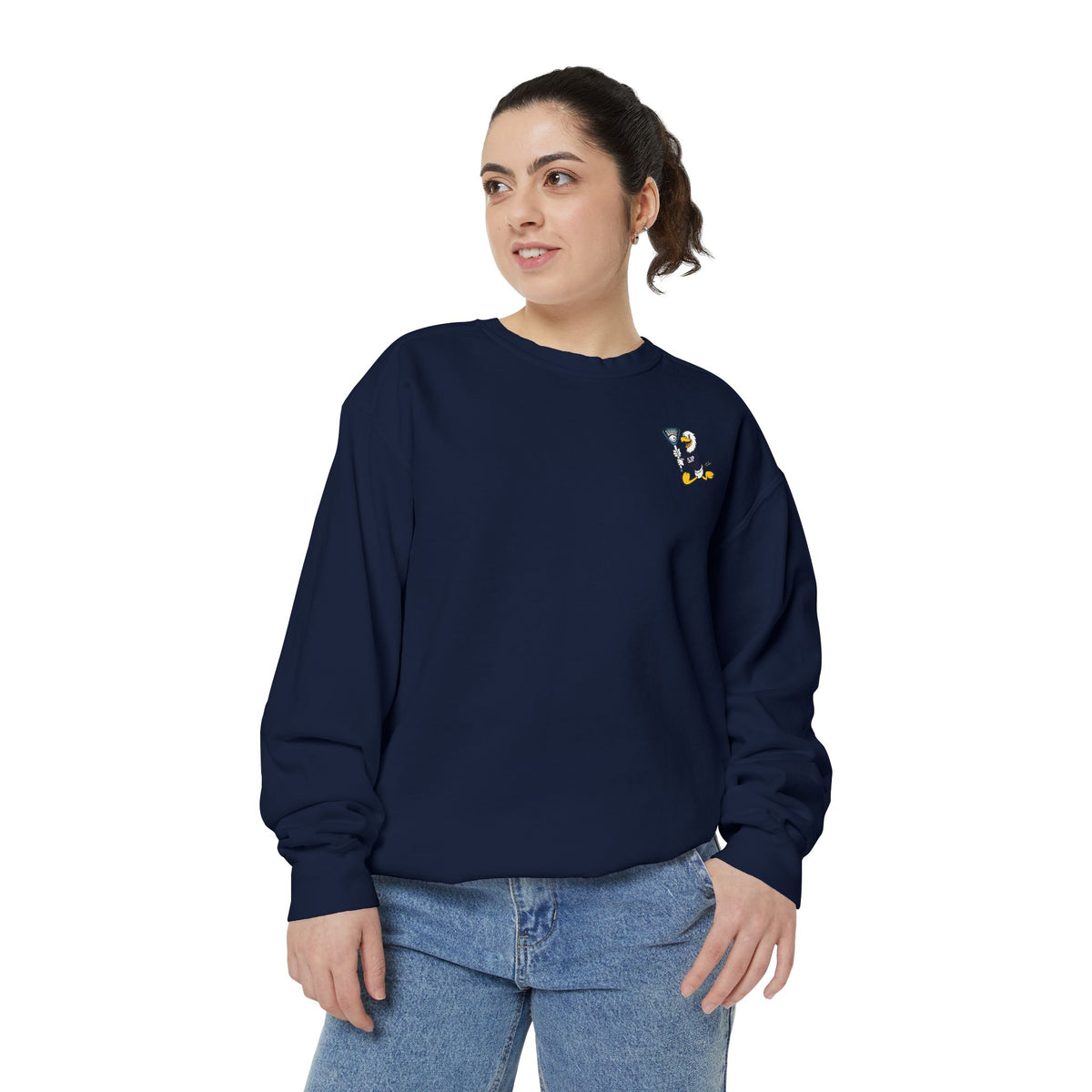 Women's Lax Graphic Crewneck – Front