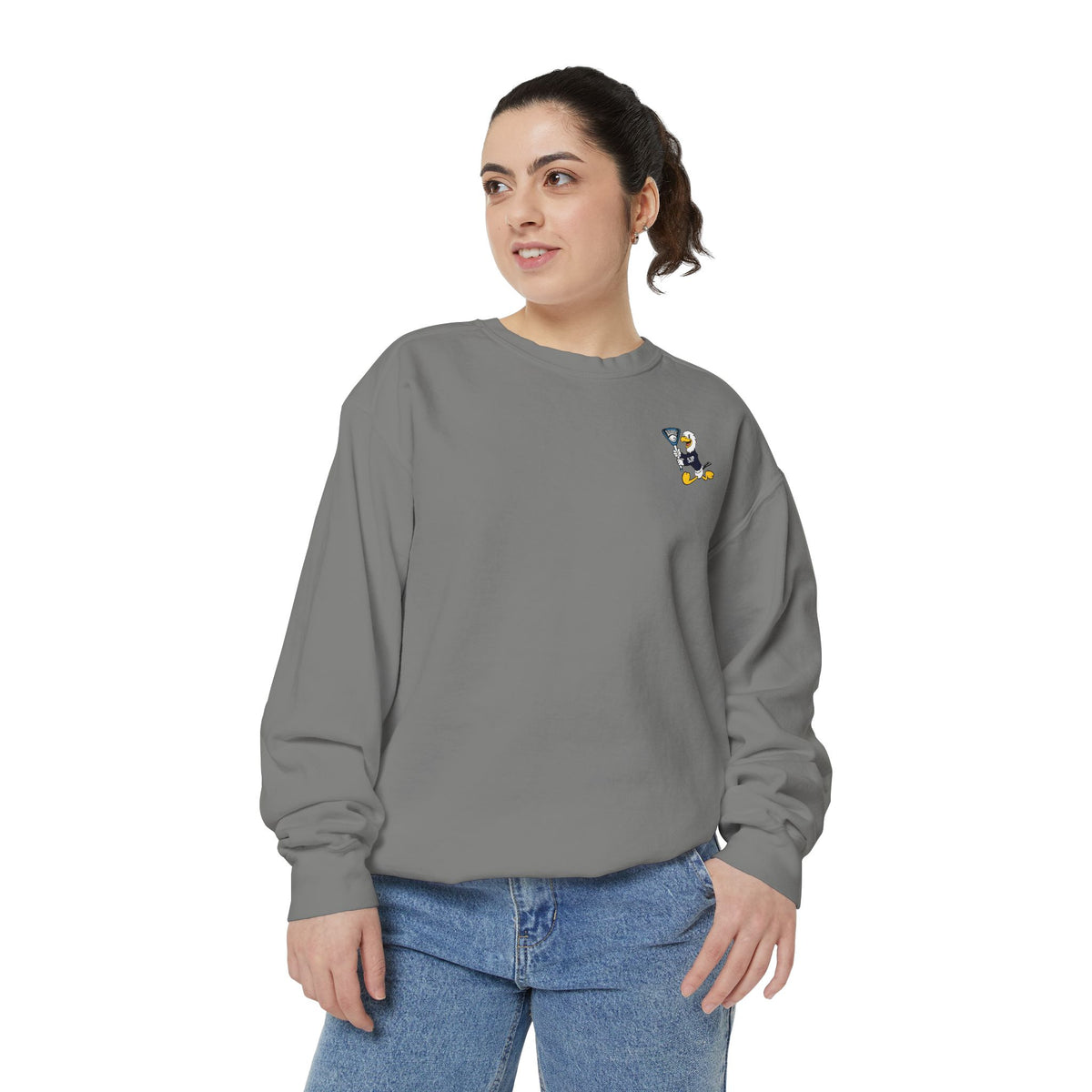 Women's Lax Graphic Crewneck – Front